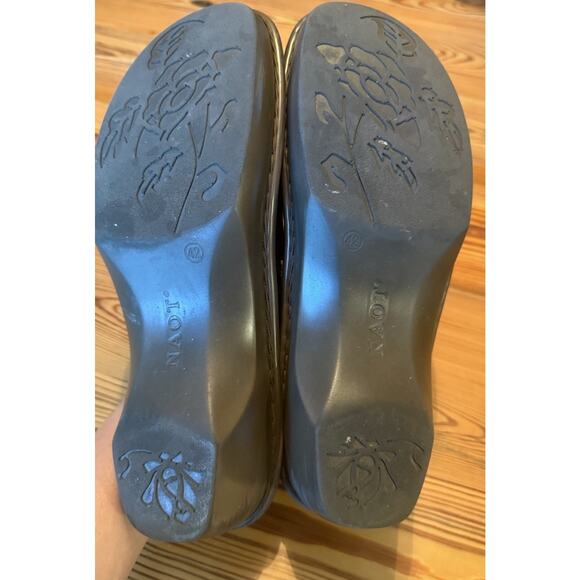 Naot Comfort Shoes EU 42 US 11 Brown Clog Style Side Zipper Leather Sturdy - Picture 10 of 13
